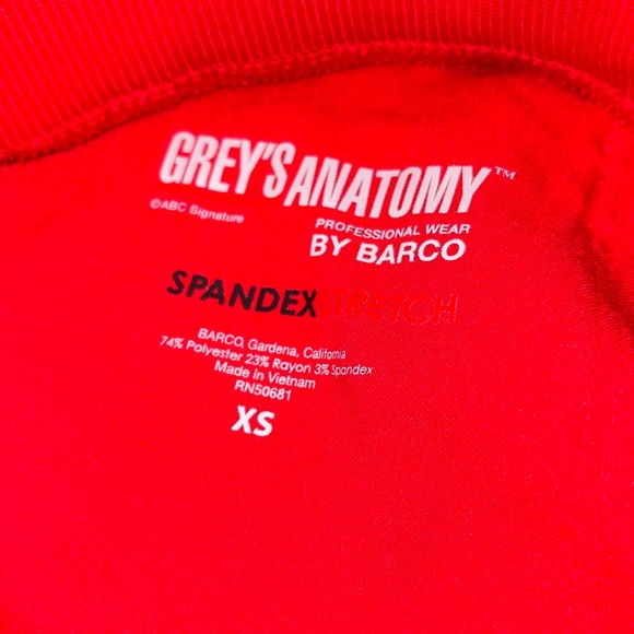 Red greys anatomy joggers - Picture 2 of 2
